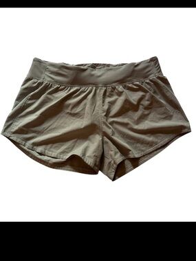 Women's Gray Under Armour Speed Pocket Running Shorts Size XL